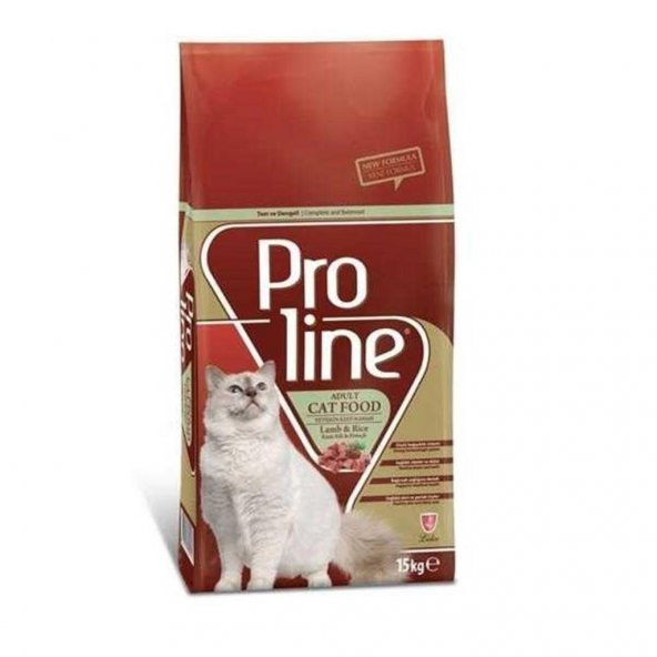 Proline Kuzu Etli ve Pirinçli Yetişkin Kedi Maması 15 KG