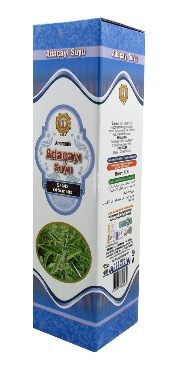 Adaçayı Suyu 1 Lt