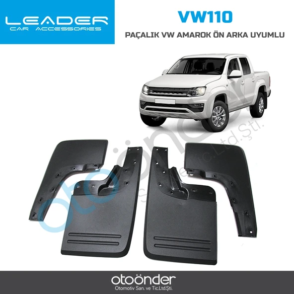 Leader Ön Arka 4'lü Paçalık Vw Amarok Ön Arka Uyumlu - 2