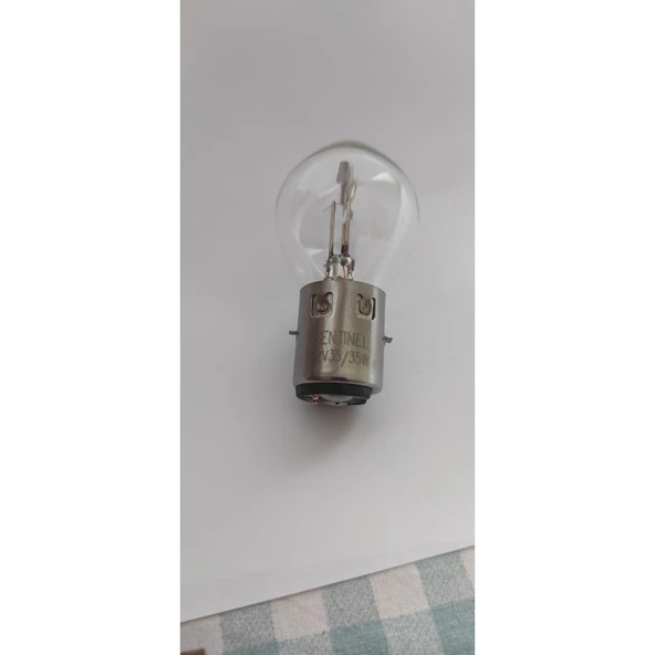 Motosiklet Far Ampulü Halojen 12V A35-35W S2 BA20D - 3