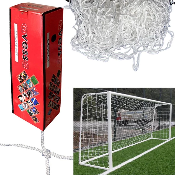 Avessa 5 Metre Futbol Kale Filesi 2,5 mm İp Kalınlığı KR175