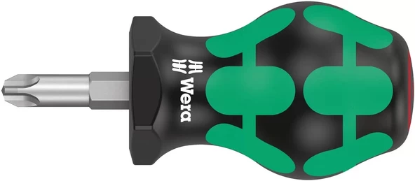 Wera 350 Stubby Topaç Ph/Yıldız 3x25mm Tornavida 05008852001