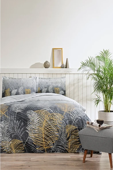 Özdilek Golden Palm Nevrakımı Tek Kişilik Gri