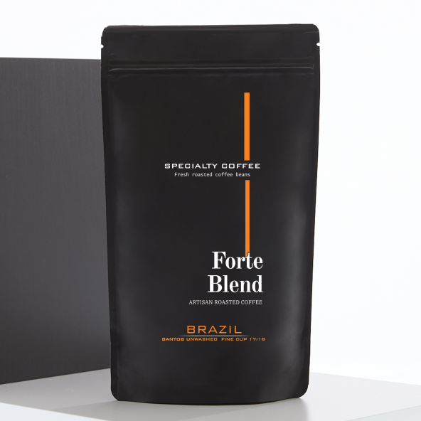 Forte Blend Artisan Coffee Brazil Santos Unwashed Fine Cup 17/18 Filtre Kahve 250 G