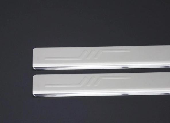 Peugeot Bipper Krom Kapı Eşiği 2 Prç. P.Çelik 2008 ve Sonrası - 2