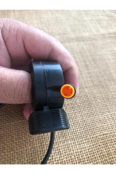 Elektrikli Bisiklet Gaz Kolu Hızlandırıcı Parmak El Gaz Kolu Rks, Kuba, Vb. E-bike (40CM KABLO)