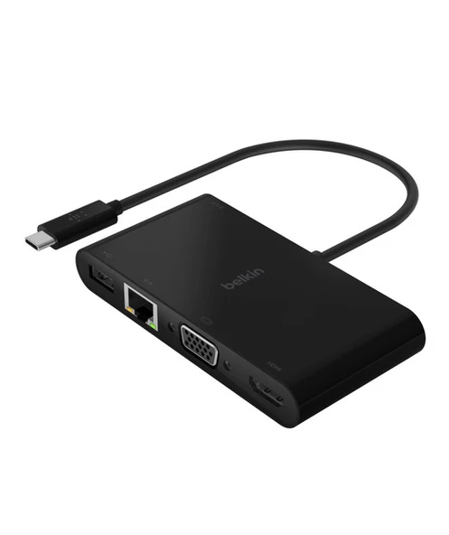 Belkin USB-C Multimedia + Şarj Adaptörü