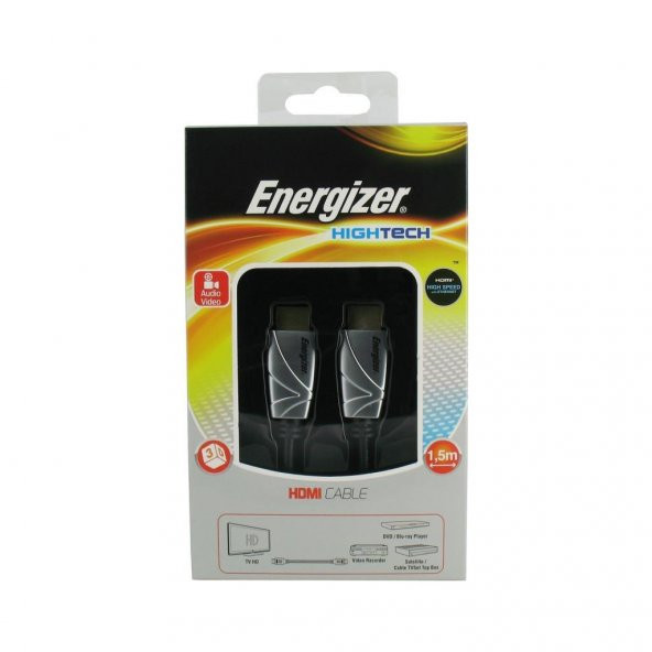 Energizer LCAEHHAA15 HDMI 1.5m 8K 60Hz 4K 120Hz Ultra 7680P/1080P PVC Kablo - 2