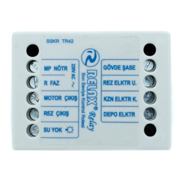 Relax Sıvı Seviye Kontrol Rölesi (Su Seviye Ölçüm Rölesi) EKO TR-42 - 7