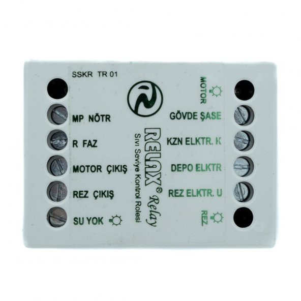 Relax Sıvı Seviye Kontrol Rölesi (Su Seviye Ölçüm Rölesi) (Relax Sskr Tr-01) - 4