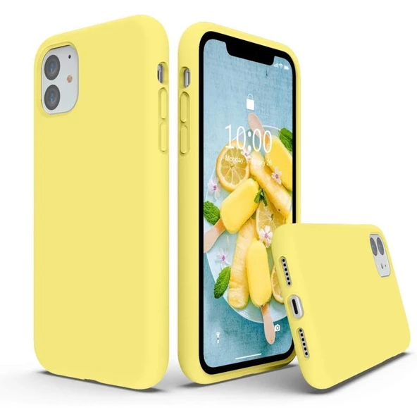 Apple iPhone 12 Kılıf Velvet İçi Kadife Lansman Silikon Kılıf - 3