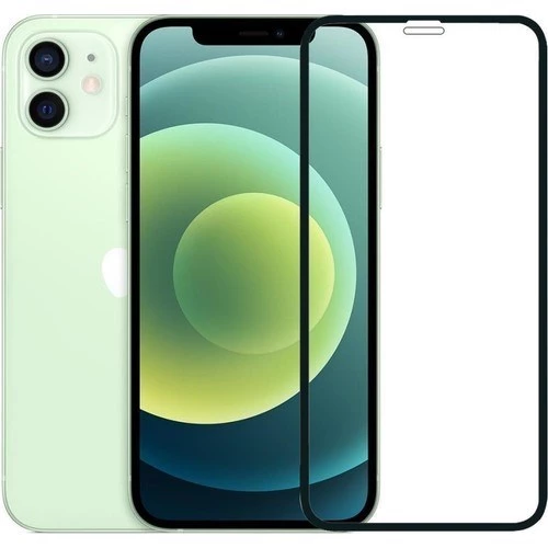 Apple iPhone 12 Mini 5D Mat Seramik Tam Kaplayan Ekran Koruyucu Cam