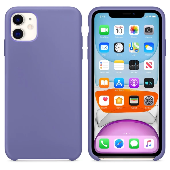 Apple iPhone 12 Kılıf Velvet İçi Kadife Lansman Silikon Kılıf - 10