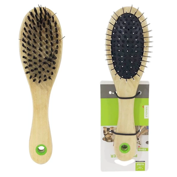 NUNBELL ÇİFT TARAFLI OVAL FIRÇA KÜÇÜK