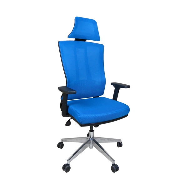 Uzay Ofis Air-x Müdür Koltuğu - Ayarlı Kolçak - Mavi - 7
