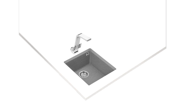 Teka Square 34.40 Tg Stone Grey Granit Eviye - 2
