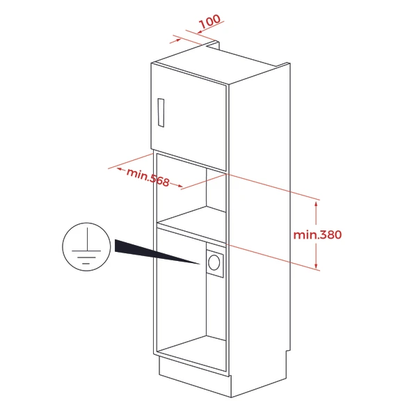 40584000-Teka MB 620 BI SS Inox Mikrodalga Fırın - 6
