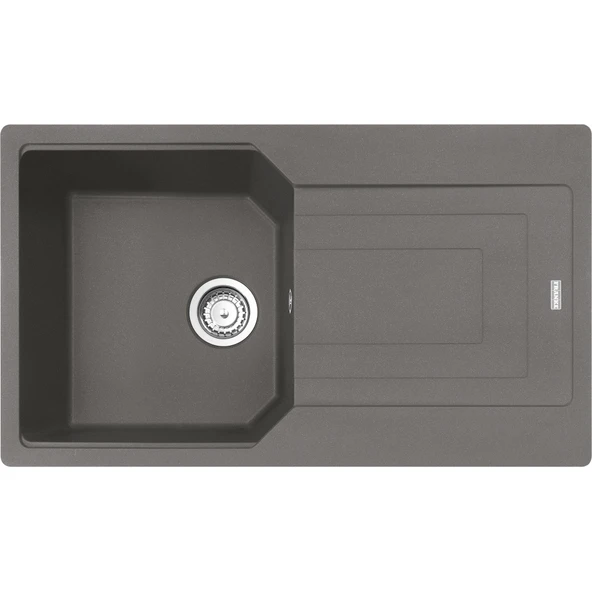 114.0688.485-Franke Urban Ubg 611-86 Stone Grey Granit Eviye