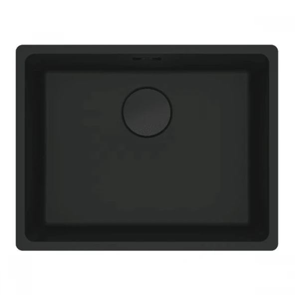 125.0686.715-Franke Maris Mrg 110-52 Matt Black Granit Eviye