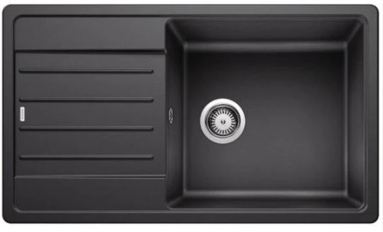 523326-Blanco Legra Xl 6 S Damlalıklı Granit Eviye Antrasit