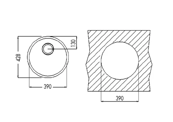 40108512-Teka Round Paslanmaz Çelik Eviye - 4