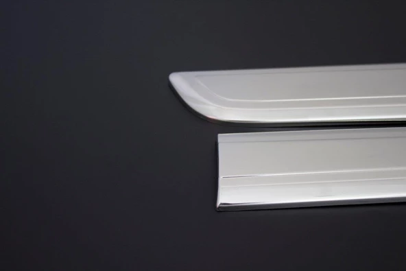 Renault Kangoo 2 Krom Yan Kapı Çıtası 4 Parça Dar Model 2008-2011 Arası - 2