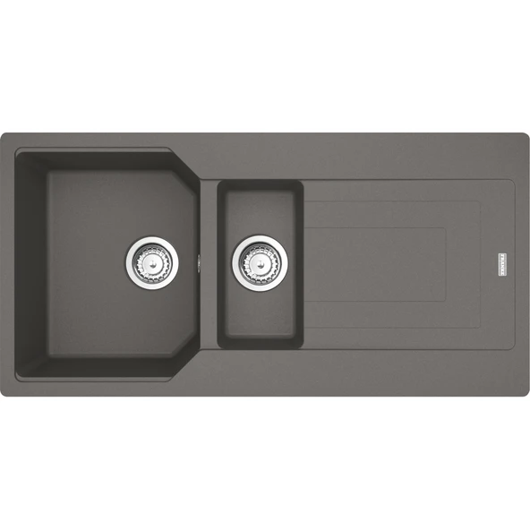114.0688.459-Franke Urban Ubg 651-100 Stone Grey Granit Eviye