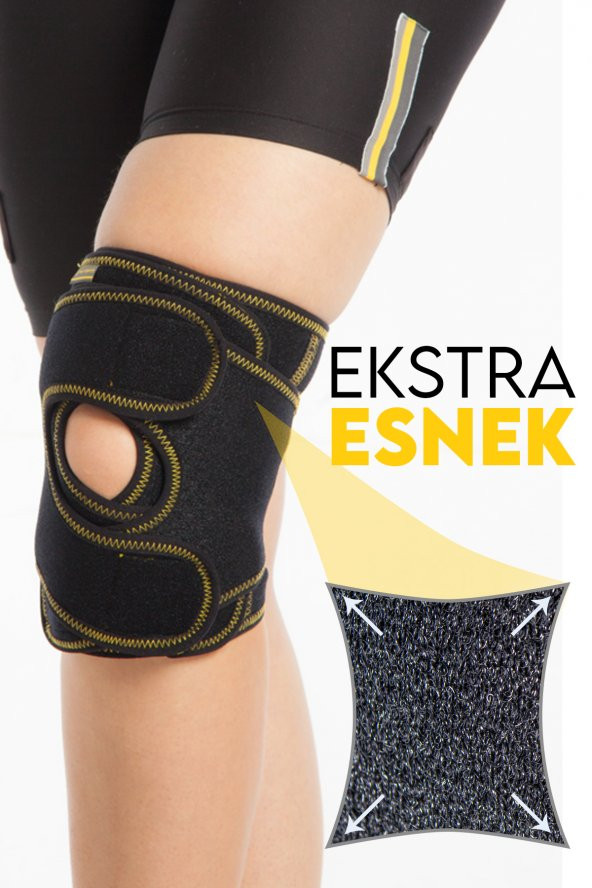 MORSA CYBERG® Diz Kapağı Destekli Neopren Dizlik STANDART BEDEN - 5