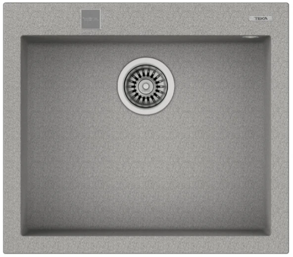 115230006-Teka Forsquare 50.40 Tg Stone Grey Granit Eviye