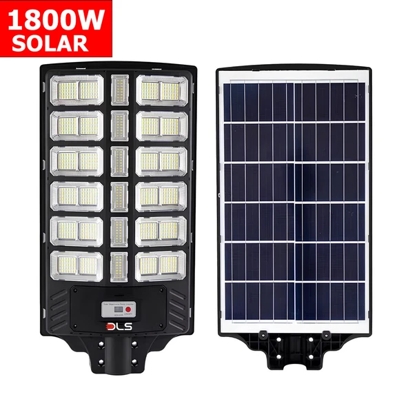 DLS 1800w Solar Güneş Enerjili Profesyonel Led Bahçe Aydınlatması Hareket Sensörlü 936 Ledli - 2