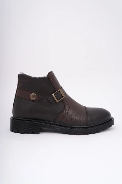 Muggo RODRİGUEZ Garantili Fermuarlı Kürklü Soğuk Geçirmez Erkek Bot - Resim 6