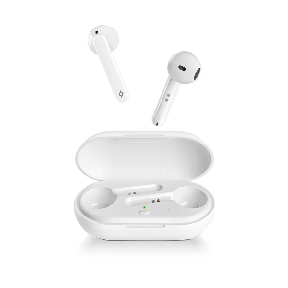 ttec AirBeat Free Gerçek Kablosuz TWS Bluetooth Kulaklık-Beyaz