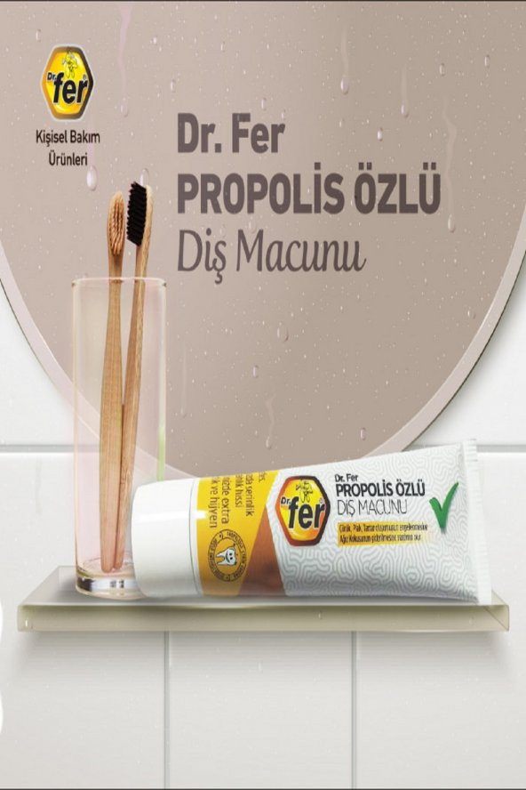 DR. FER PROPOLİS ÖZLÜ DİŞ MACUNU 50MG