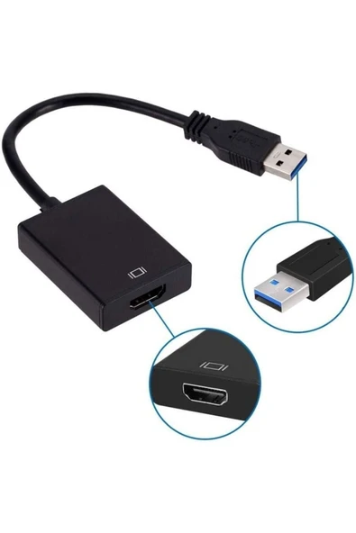 Daytona Fc35 Usb 3.0 To Hdmı Çevirici Adaptör - Resim 4