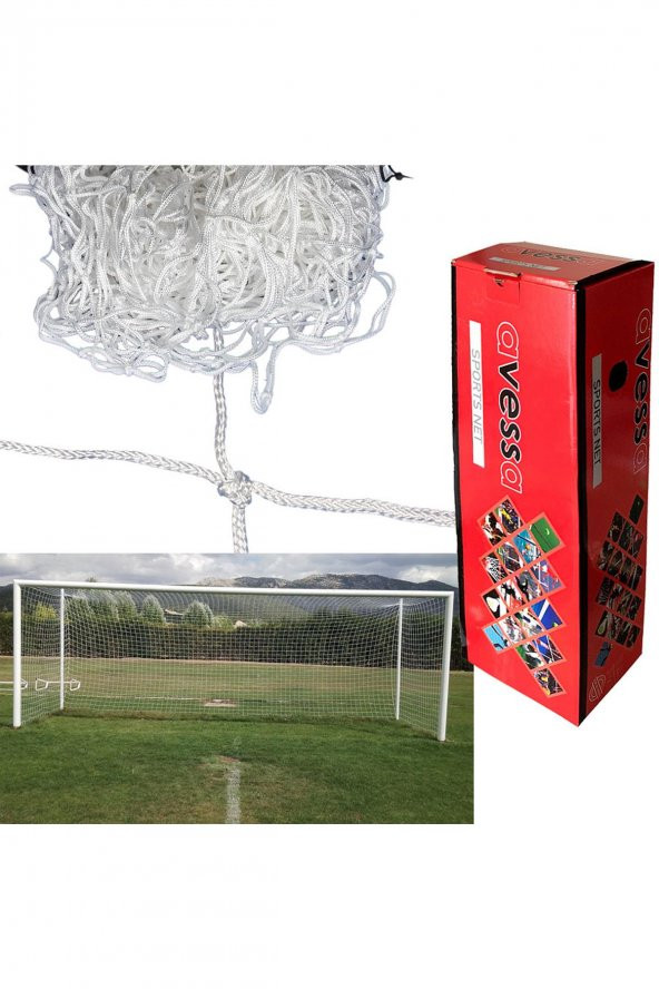 Avessa 750 cm Nizami Futbol Kale Ağı 4 mm İp Kalınlığı KR103