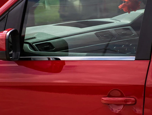 VW Caddy Krom Cam Çıtası 2 Parça 2015 ve Sonrası - Resim 2