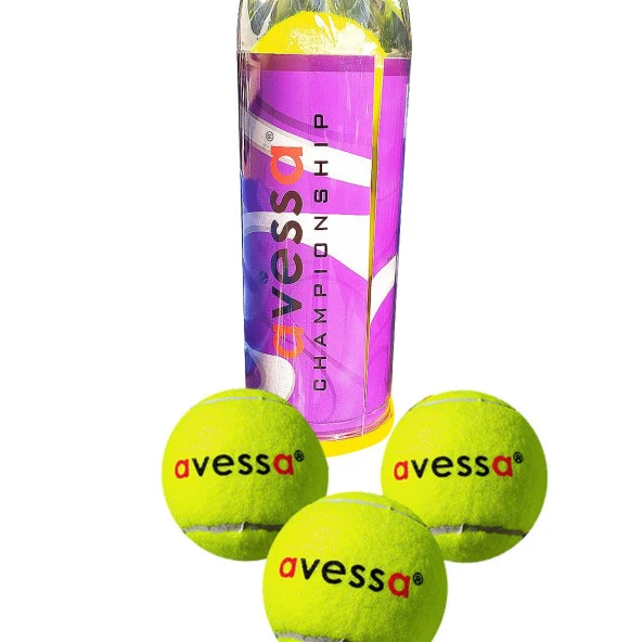 Avessa Antrenman Tenis Topu 3 Lü Sarı TT-600