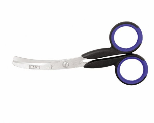 Finny Plastik Saplı Eğri Uçlu Manifaturacı Makası No:5 D-204