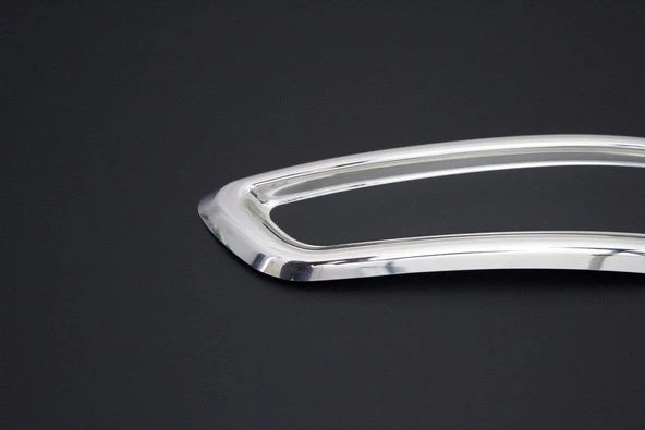 VW Passat B8 Krom R Line Difüzör Egzoz Çerçevesi 2015-2019 Arası - Resim 2