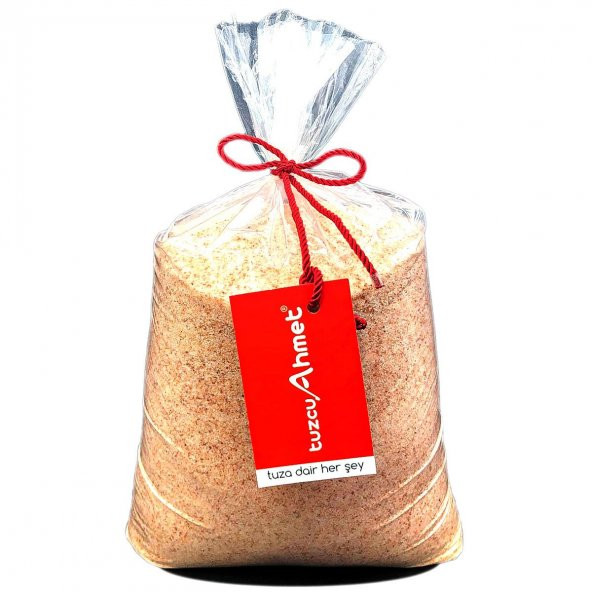 Tuzcu Ahmet 5 Kg Öğütülmüş Doğal Himalaya  Kaya Tuzu Pembe