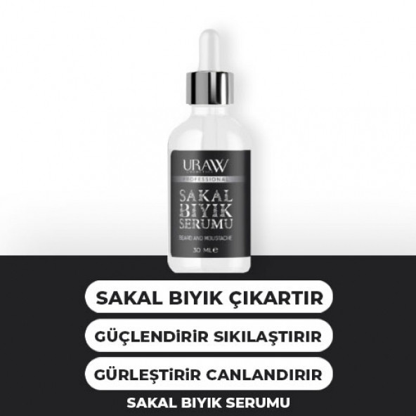 Uraw Sakal ve Bıyık Serumu - 3