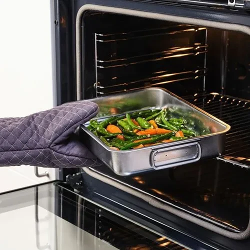 IKEA Koncıs Fırın Kabı Paslanmaz Çelik 24x34Cm  Yemek Pasta Kek Pişirme - 3