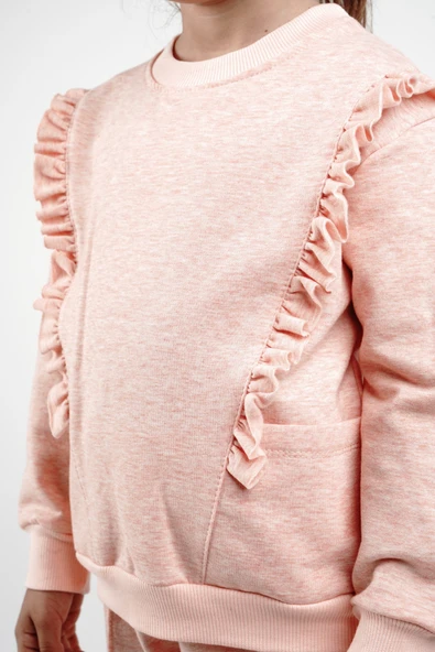 Kız Çocuk 2-5 Yaş Eşofman Takım - Resim 4