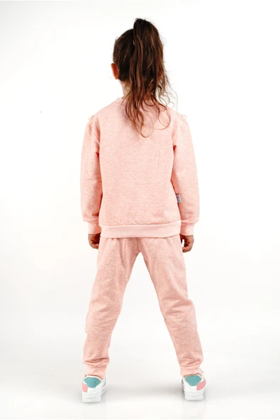 Kız Çocuk 2-5 Yaş Eşofman Takım - Resim 3