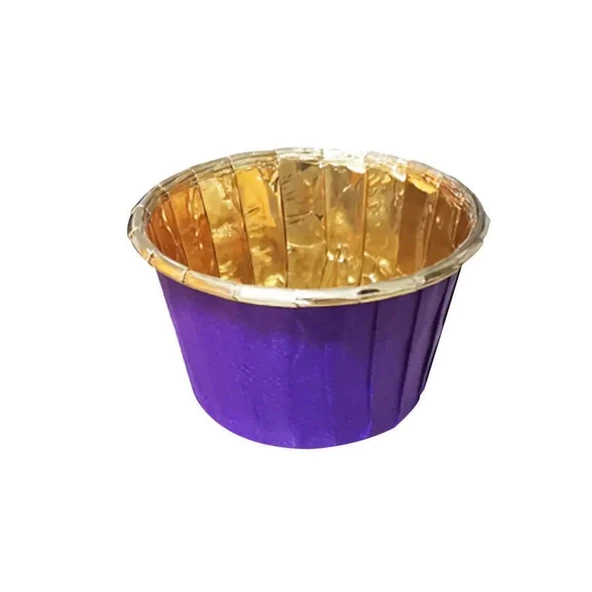 GOLD PET KAPSÜL (43x35) MOR ASETATLI 25'Lİ - Resim 2