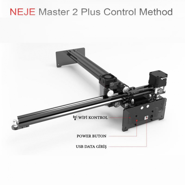 NEJE MASTER 2S PLUS 30W LAZER GRAVUR MAKİNESİ (LAZER KAZIYICI)