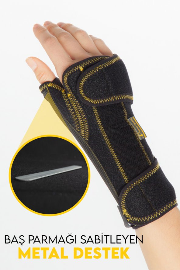 MORSA CYBERG® Başparmak Destekli El Bilek Ateli STANDART BEDEN - 4