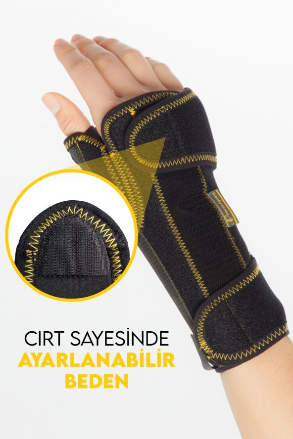 MORSA CYBERG® Başparmak Destekli El Bilek Ateli STANDART BEDEN - 5