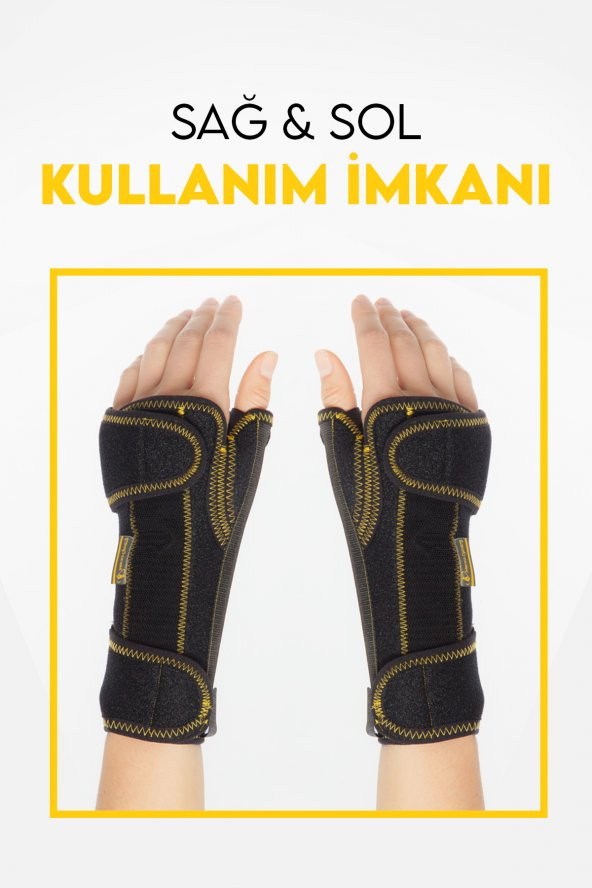 MORSA CYBERG® Başparmak Destekli El Bilek Ateli STANDART BEDEN - 7