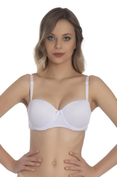 Akala Micro Dolgulu Cup Straplez Kadın Sütyen 3156 - 8